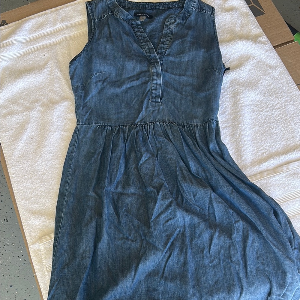 Tommy Hilfiger Blue Denim Dress